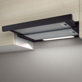 Вытяжка встраиваемая Elica Elite 14 Lux BL/A/60 черный управление: кнопочное (1 мотор) от магазина РЭССИ