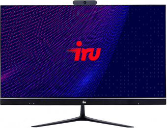 Моноблок IRU Office 23IH5P 23.8" Full HD i3 10105 (3.7) 16Gb SSD256Gb UHDG 630 Free DOS GbitEth WiFi BT 120W Cam черный 1920x1080 от магазина РЭССИ