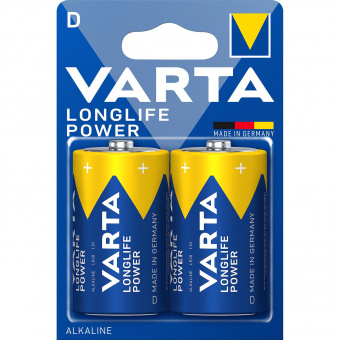Батарея Varta Longlife power LR20 D (2шт) блистер от магазина РЭССИ