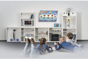 Кронштейн для телевизора Hama 00220814 черный 32"-75" макс.40кг настенный наклон от магазина РЭССИ