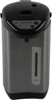 Термопот Polaris PWP 3215 3.2л. 800Вт черный/серебристый от магазина РЭССИ