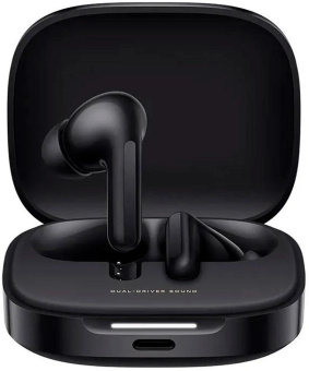 Гарнитура внутриканальные Xiaomi Redmi Buds 6 черный беспроводные bluetooth в ушной раковине (BHR9251GL) от магазина РЭССИ