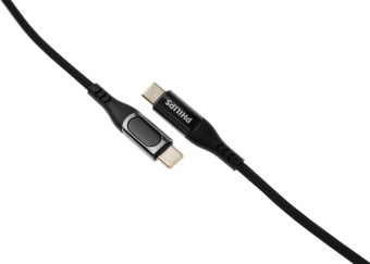 Кабель Philips DLC9100 USB Type-C (m)-USB Type-C (m) 1.2м черный коробка (упак.:1шт) от магазина РЭССИ