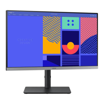 Монитор Samsung 24" S24C430GAIXCI черный IPS LED 4ms 16:9 HDMI матовая HAS Piv 1000:1 250cd 178гр/178гр 1920x1080 100Hz VGA FHD USB 4.8кг от магазина РЭССИ