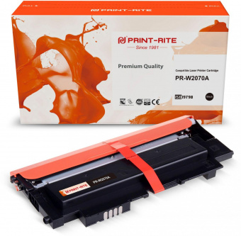 Картридж лазерный Print-Rite TFHA9NBPU1J PR-W2070A W2070A черный (700стр.) для HP Color Laser 150a/150nw/178nw MFP/179fnw MFP от магазина РЭССИ