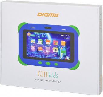 Планшет Digma CITI Kids MT8321 (1.3) 4C RAM2Gb ROM32Gb 7" IPS 1024x600 3G Android 9.0 синий 2Mpix 0.3Mpix BT WiFi Touch microSDHC 64Gb minUSB 2800mAh от магазина РЭССИ