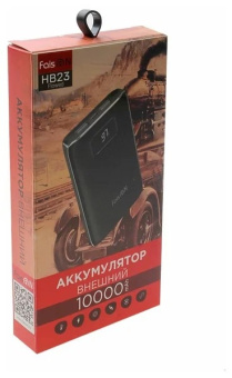 Внешний Аккумулятор FaisON HB23 10000 mAh (10W, 2USB, MicroUSB ) Черный от магазина РЭССИ