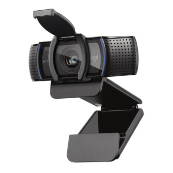 Камера Web Logitech C920e черный 3Mpix (1920x1080) USB2.0 с микрофоном (960-001086) от магазина РЭССИ