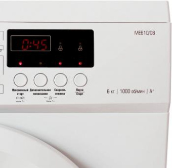 Стиральная машина Бирюса WM-ME610/08 класс: A+ загр.фронтальная макс.:6кг белый от магазина РЭССИ