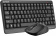 Клавиатура + мышь A4Tech Fstyler FG1110 клав:черный/серый мышь:черный/серый USB беспроводная Multimedia (FG1110 GREY) от магазина РЭССИ