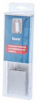 Адаптер Buro BHP 0.1м серебристый от магазина РЭССИ