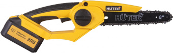 Электрическая цепная пила Huter ELS ELS-20/8-Li-2К-BL дл.шины:8" (20cm) 2аккум. 4Ач ЗУ (70/10/40) от магазина РЭССИ