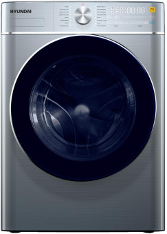 Стиральная машина Hyundai WMD9413 класс: B загр.фронтальная макс.:10кг (с сушкой) темно-серебристый инвертер от магазина РЭССИ