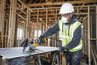 Циркулярная пила (дисковая) DeWalt DCS571N-XJ (ручная) D диска.:115мм от магазина РЭССИ