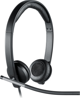Наушники с микрофоном Logitech H650E черный 1.1м накладные оголовье (981-000519) от магазина РЭССИ