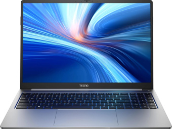 Ноутбук Tecno MegaBook T16RA Core i5 13420H 16Gb SSD512Gb Intel UHD Graphics 16" IPS FHD+ (1920x1200) Windows 11 Home 64 grey WiFi BT Cam 6510mAh (71003300226) от магазина РЭССИ