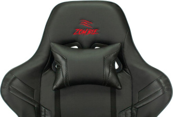 Кресло игровое Zombie Z4 черный искусственная кожа крестов. от магазина РЭССИ