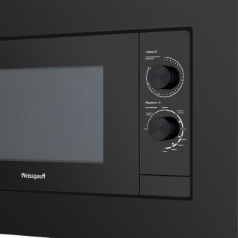 Микроволновая печь Weissgauff HMT-2016 Grill 20л. 700Вт черный (встраиваемая) от магазина РЭССИ