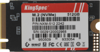 Накопитель SSD Kingspec PCIe 3.0 x4 512GB NXM-512 M.2 2242 от магазина РЭССИ