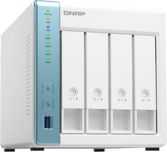Сетевое хранилище NAS Qnap TS-431K 4-bay настольный Cortex-A15 AL-214 от магазина РЭССИ