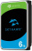 Жесткий диск Seagate SATA-III 6TB ST6000VX009 Surveillance Skyhawk (5400rpm) 256Mb 3.5" от магазина РЭССИ