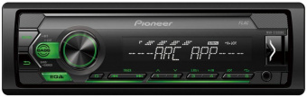 Автомагнитола Pioneer MVH-S120UBG 1DIN 4x50Вт от магазина РЭССИ