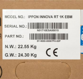 Батарея для ИБП Ippon Innova RT 1K 36В 14Ач для Innova RT 1000 от магазина РЭССИ