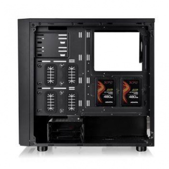 Корпус Thermaltake Versa J21 TG черный без БП ATX 5x120mm 4x140mm 2xUSB2.0 2xUSB3.0 audio bott PSU от магазина РЭССИ