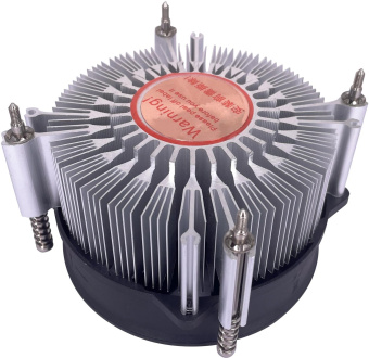 Устройство охлаждения(кулер) Digma D-CPC110-PWM3 92x92x25mm Soc-1200/1150/1151/1155 черный 4-pin 25dB Al+Cu 110W 350gr Ret от магазина РЭССИ
