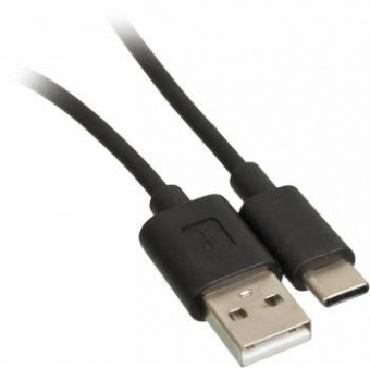 Кабель USB (m)-USB Type-C (m) 1м черный от магазина РЭССИ