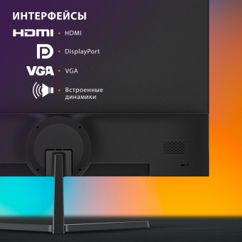 Монитор SunWind 23.8" SM-24FI221 черный IPS LED 5ms 16:9 HDMI M/M матовая 250cd 178гр/178гр 1920x1080 100Hz G-Sync VGA DP FHD 3.0кг от магазина РЭССИ