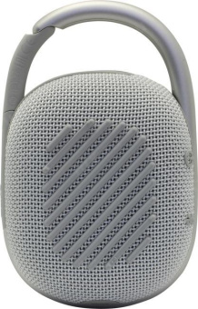 Колонка порт. JBL Clip 4 белый 5W 1.0 BT 15м 500mAh (JBLCLIP4WHT) от магазина РЭССИ