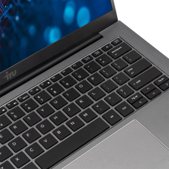 Ноутбук IRU Planio 14INP N-series N100 8Gb SSD256Gb Intel UHD Graphics 14" IPS FHD (1920x1080) Windows 11 Professional grey WiFi BT Cam 5000mAh от магазина РЭССИ