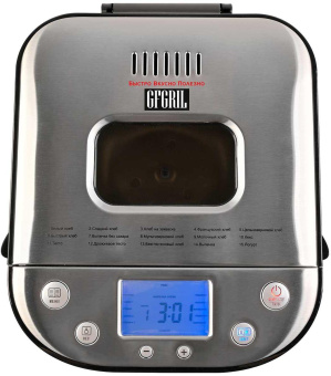 Хлебопечь GFGril GFB-5000 710Вт серебристый от магазина РЭССИ