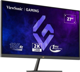 Монитор ViewSonic 27" VX2758A-2K-PRO черный IPS LED 16:9 HDMI M/M матовая 1000:1 250cd 170гр/160гр 2560x1440 185Hz FreeSync DP Quad HD 2K (1440p) 4.9кг от магазина РЭССИ