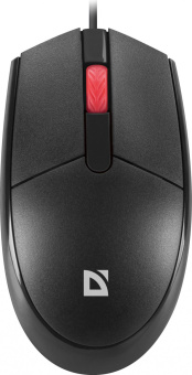 Мышь Defender Delta MM-523 черный оптическая 1000dpi USB для ноутбука 2but (52523) от магазина РЭССИ