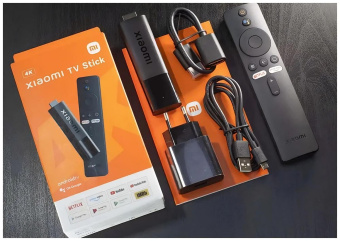 Медиаплеер Xiaomi Mi TV Stick 4K 8Gb от магазина РЭССИ