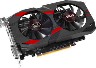 Видеокарта Asus PCI-E CERBERUS-GTX1050TI-O4G NVIDIA GeForce GTX 1050TI 4096Mb 128 GDDR5 1366/7008 DVIx1 HDMIx1 DPx1 HDCP Ret от магазина РЭССИ