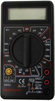 Портативный мультиметр MASTECH M832 13-2003 от магазина РЭССИ