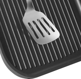 Сковорода-гриль Rondell Point RDA-1350 квадратная 28см покрытие: TriTitan ручка несъемная (без крышки) черный от магазина РЭССИ