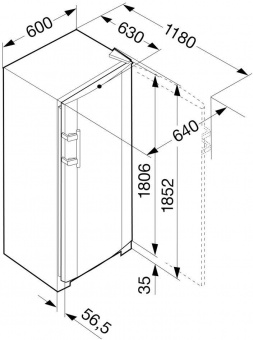 Холодильник Liebherr SK 4250 белый (однокамерный) от магазина РЭССИ