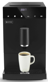 Кофемашина Vitek Metropolis VT-8701 1350Вт черный от магазина РЭССИ