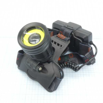 Фонарь аккум.налобный UltraFlash E1335 от магазина РЭССИ