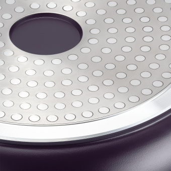 Сковорода Polaris Eco collection 20F круглая 20см покрытие: антипригарное ручка несъемная (без крышки) фиолетовый от магазина РЭССИ