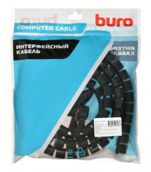 Кабельный органайзер Buro BHP CG202B Spiral Hose 20x2000mm Black от магазина РЭССИ