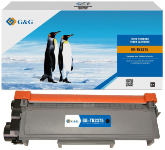 Картридж лазерный G&G GG-TN2375 черный (2600стр.) для Brother HL-L2300DR/L2340DWR/L2360DNR/L2365DWR от магазина РЭССИ