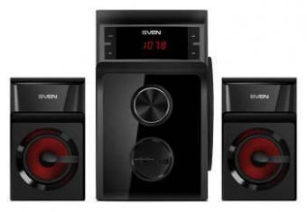 Колонки Sven MS-302 2.1 черный 40Вт от магазина РЭССИ