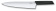Нож кухонный Victorinox Swiss Modern (6.9013.25B) стальной разделочный лезв.250мм прямая заточка черный блистер от магазина РЭССИ
