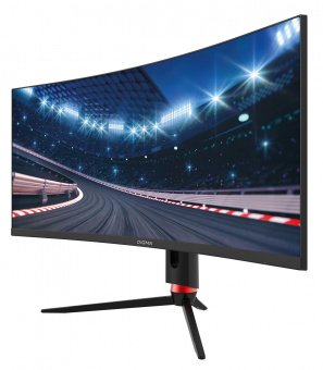 Монитор Digma 34" Overdrive 34A710Q черный VA LED 1ms 21:9 HDMI M/M матовая HAS Piv 450cd 178гр/178гр 3440x1440 G-Sync DP 2K USB 7.1кг от магазина РЭССИ