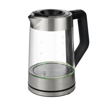 Чайник электрический Polaris PWK 1711CGLD 1.7л. 2200Вт серебристый матовый корпус: стекло/металл от магазина РЭССИ